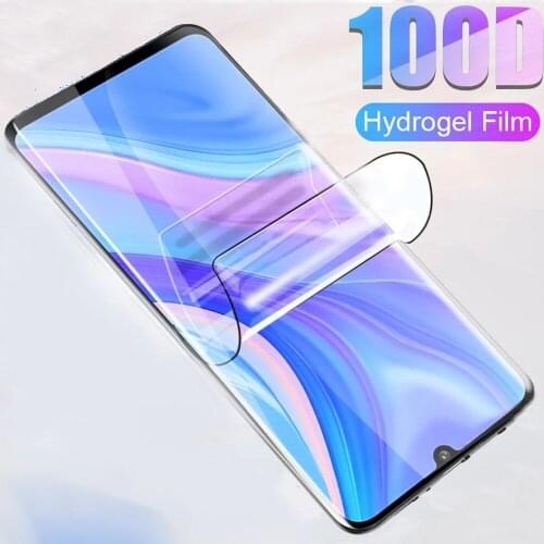 Soft hydrogel film full cover for huawei y9 prime y7 y6 pro 2019 y5 2018 y9A y9s y8s y8p y6p phone screen protector Not Glass