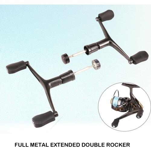 Spinning Metal Double Handle Knob LT108mm 123mm for Eging Light Game