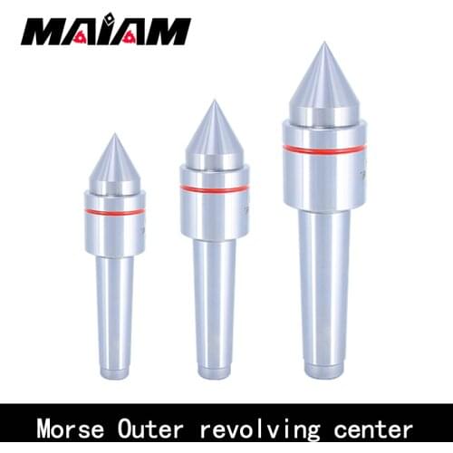 MT3 MT4 MT5 Morse Outer revolving center high precision waterproof rotary center body rotating thimble Morse turning center