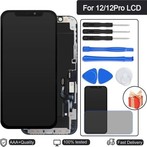 Perfect Repair AAA+++ incell LCD Display For iPhone 12 12 Pro LCD Screen 5.8 inch Replacement Assembly Digitizer Touch Pantall