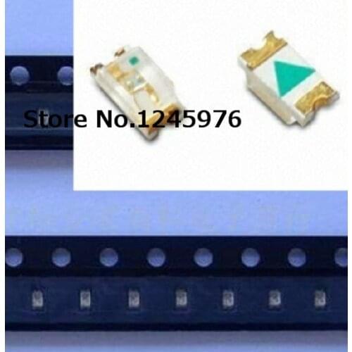 0805 2012 jade green SMD LED Light Beads