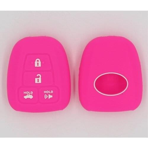 3PC Car Protection New car key case shell Full cover For Toyota Crown Highlander new RAV4 Camry Carola Leling Prado 2