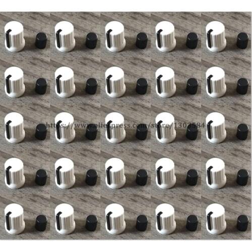 500pcs/lot WHITE Color Rotary Control Knob fit For Pioneer XDJ-RX R1 RZ AERO DJM-T1 S9 DIY DJ