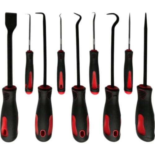 9 Pcs Pick Set Tools Precision Pick & Hook Set with Scraper Automotive Electronic Hand Tools Precision Hooks Puller