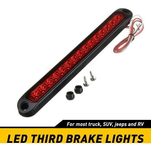 AUXITO 1pcs LED Car Third Brake Lights Tail Lamp High Mount Stop Warning Light For Audi A3 A4 B6 B4 VW Golf 5 7 6 4 Passat