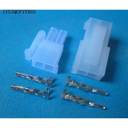 JJSJQCPJYXGS 5557-R 5557 4.2mm Automotive wiring harness connector male 2pin for PC/computer graphics card PCI-E ATX Power