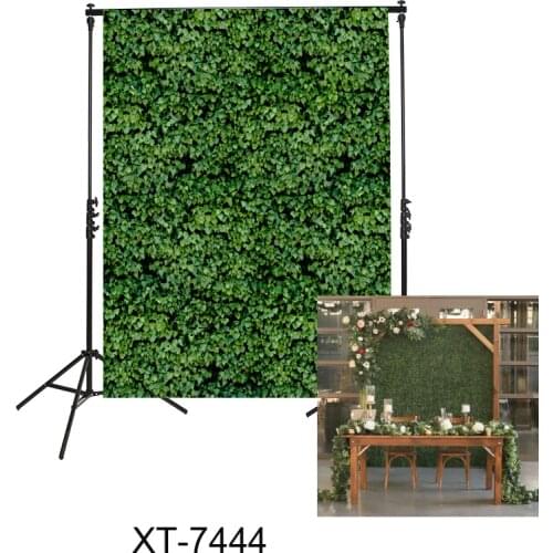 Boston Ivy Virginia Creeper Green Backdrops Wedding Shower Grass Background Party Banner Dessert Table Bar Decorations Wallpaper