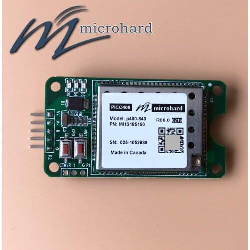 Drone UVA Digital Radio Microhard P400-840 PIXHAWK AMP TTL and RS232 Version