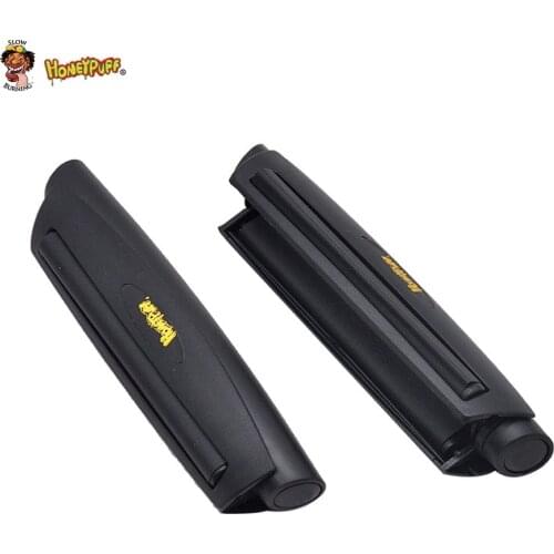 HONEYPUFF Plastic Portable Rolling Machine Cigarette Tobacco Roller Suit 110MM Paper Smoking Cigarette Maker