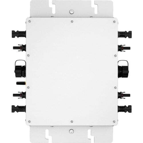 Micro Inverter MPPT Pure Sine Wave Solar Inverter 1200W 22-50V DC Input Wireless Communication Function with 2 Meters AC Cable