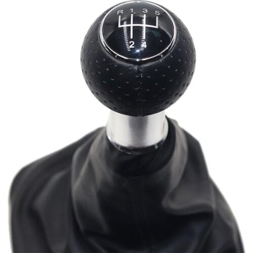 Car 5 Speed Gear Stick Shift Knob For Skoda Octavia A4 Sedan 1997 1998 1999 2000 2001 2002 2003 2004 2005 2006 2007 2008-2011