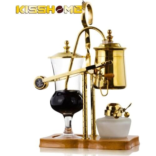 Belgian Coffee Siphon Pot Accessories Belgian Coffee Maker Hand Pot for Coffee/Tea,Belgian Pot Accessories Belgian Alcohol Lamp