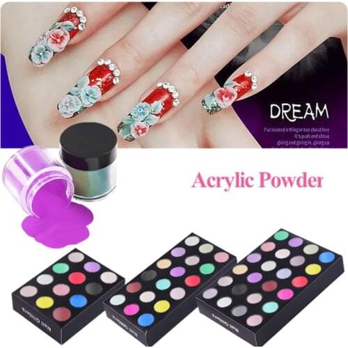 Nails Color System Nail Dipping Fast Drying Nail Acrylic Powder Bulk for Nails Art Polymer Tips Builder