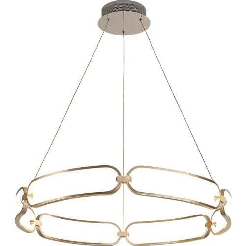 Bedroom Chandelier Modern Simple Nordic New Product Creative Personality Living Room Dining Room Lamp Master