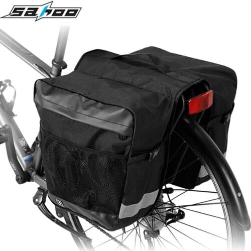 Mountain Road bike bag travel bags double side rear rack trunk Cycling Bicycle luggage tail seat pannier pack Rear shelf package