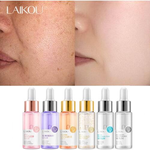 6 Color Blossom Hyaluronic Acid Vitamin C Sakura 24K Gold Snail Serum Anti Wrinkle Moisturiser Face Care Facial Skin Care