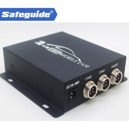 NEW Realtime Video Recorder SD Card 5MP/4MP AHD Auto Car Bus Mobile DVR 2CH Digital Video Recorder Up To 128GB Car Camera DVR