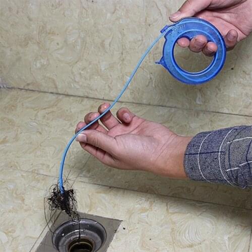 Retractable sewer hair toilet flushing cleaning sink drain hair drain hair tool