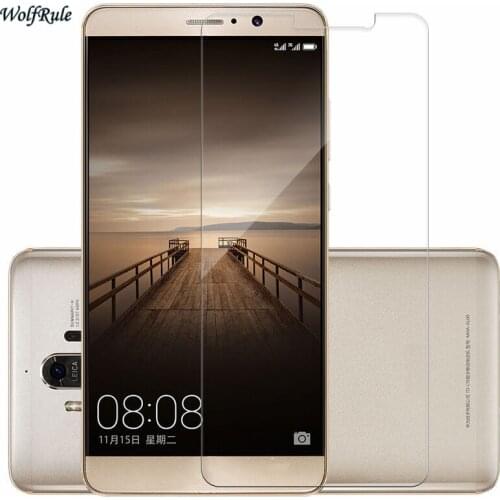 2 PCS For Glass Huawei Mate 9 Screen Protector Tempered Glass For Huawei Mate 9 Glass Protective Phone Film Mate9 WolfRule