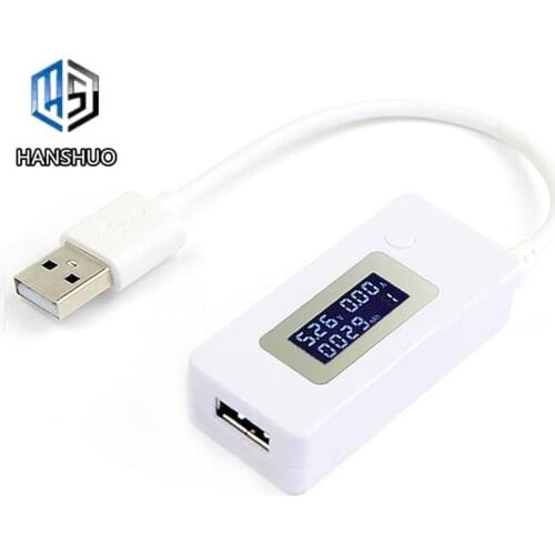 LCD Micro USB Charger Battery Capacity Voltage Current Tester Meter Detector +Load Resistor 2A/1A with Switch