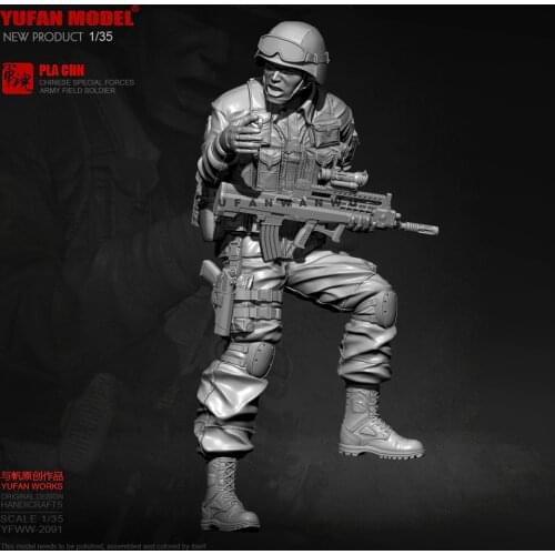 1/35 YUFAN MODEL Resin model kits DIY figure self-assembled YFWW-2091