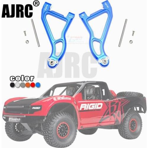 1 pair TRAXXAS 1/7 85076-4 UNLIMITED DESERT RACER UDR Aluminum front upper swing arm Metal curved front upper A arm #8531