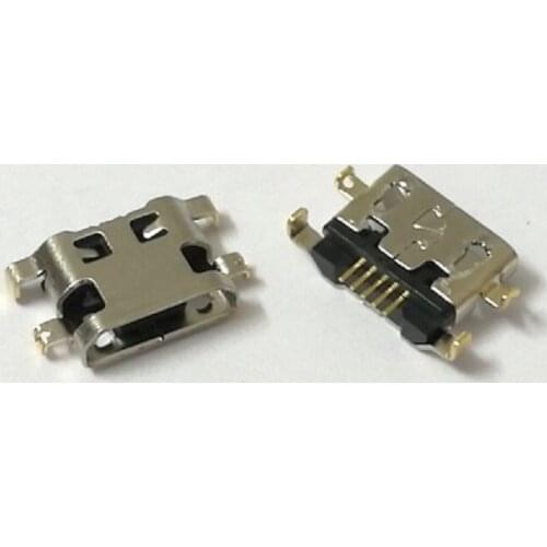 500pcs/lot For Alcatel 6035R Idol S 4033 4033D POP C3 micro usb charge charging connector plug dock socket port jack