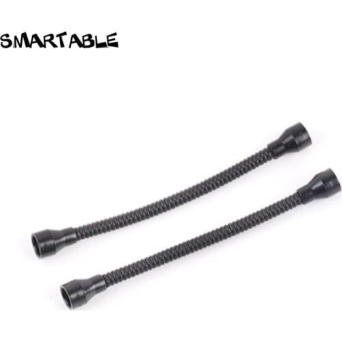 Smartable Axle Flexible 8.5L Oil Pipe Building Blocks MOC Parts DIY Toys For Kids Compatible 64230/73590c 10pcs/lot