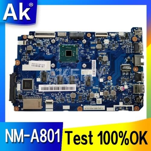 Akemy For Lenovo ideapad 110-15IBR Laptop Motherboard SR2KN N3060 4GB RAM 5B20L46211 CG520 NM-A801 MAIN BOARD