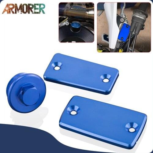 Motorcycle Accessories Reservoir Pump Fluid Tank Cover Protector Engine Oil Filler Cap Screw For TE150i 250i 350i 2020