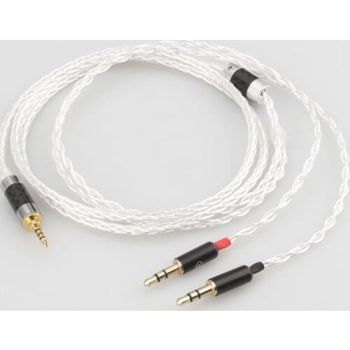 Audiocrast OCC 2.5mm Balanced Headphone upgrade cord cable For Hifiman SUNDARA he400i he400s HE560