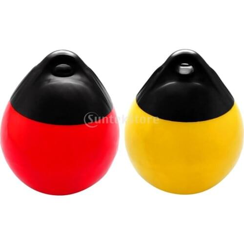 2pcs Marine Boat Premium PVC Bumper Dock Shield Protection Reinforced Eye Holes