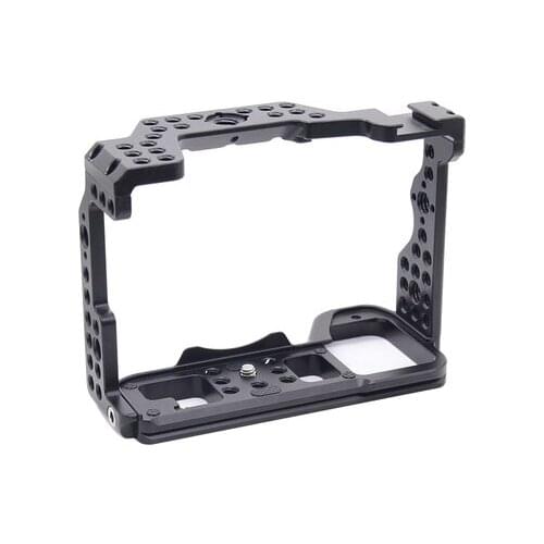 Quick Release L Plate for for Sony a7r4 A9II A92 a7m4 A74 IV Camera Rig Cage Camera Aluminum Alloy Cage W/ Arca Swiss QR plate