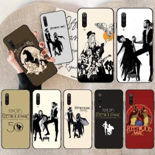 CUTEWANAN Rumours Album Fleetwood Mac Band black Phone Case Hull for Xiaomi Mi 10 Pro lite Mi9 9SE 8SE Pocophone F1 Mi 9T Pro