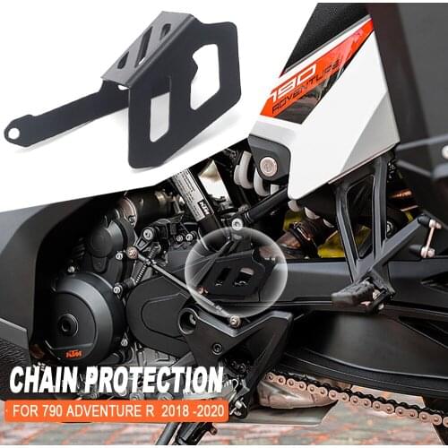 For 790 ADV 790 Adventure R 2018 2019 2020 Motorcycle Front Sprocket Cover Case Saver Protector Chain Guard