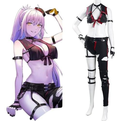 FGO Fate/Grand Order Imaginary Scramble Joan of Arc Jeanne d‘Arc Cosplay Costume Sailor Suit Outfits Halloween Carnival Suit