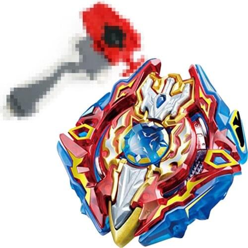 Sieg Xcalibur Xcalius Excalibur Spinning Top Burst STARTER w/ Launcher B-92 + Hand Grip + Launcher