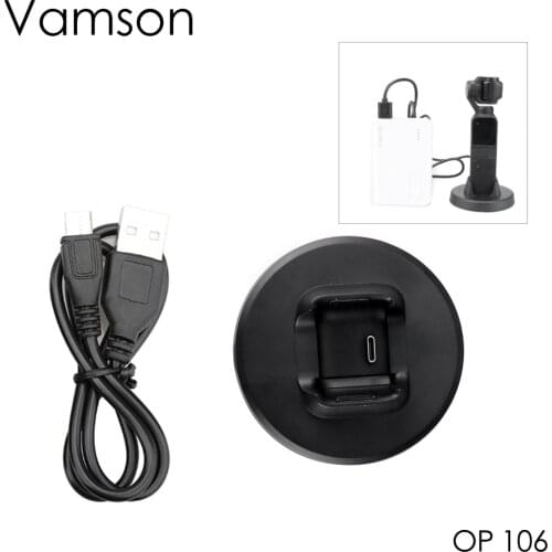 Vamson for DJI OSMO pocket accessories chest strap backpack clip selfie stick mobile phone holder for iPhone for xiaomi OPA