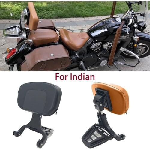 Motorcycle Backrest Mount Kits Multi Purpose Driver Passenger Backrest For Indian Chief Chieftain Springfield 2014-2021