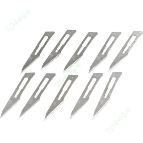 100pcs /lot #11 Blades Carbon Steel Surgical Scalpel Blade Knife For Graver PCB Art