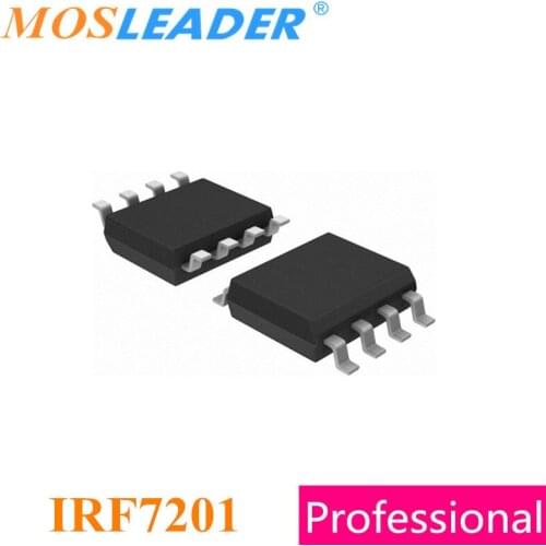 Mosleader IRF7201 SOP8 100PCS 1000PCS 30V 7.3A N-Channel IRF7201TRPBF IRF7201PBF High quality