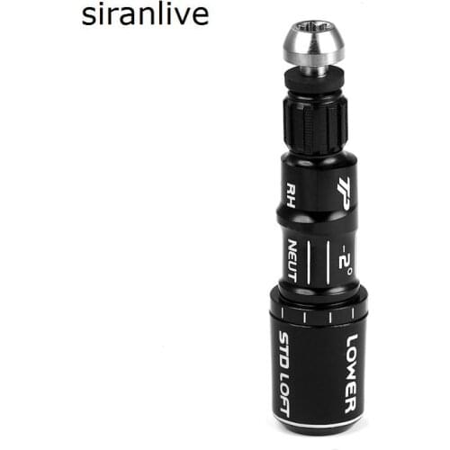 New Black Tip Size .335 or .350 Golf Shaft Adaptor Sleeve 2 Loft for TaylorMade R15 Driver and Wood