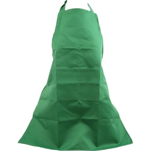 Beauty Hairdresser Coffee Shop Work Solid Color Apron Chef Cook Chef Catering Backless Waterproof Apron