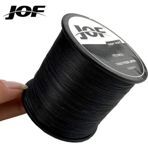 JOF 4 Strands 500M PE Braided Wire Multifilament Fishing Line Carp Fishing Tackle
