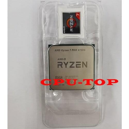 AMD Ryzen 7 PRO 4750G 3.6 GHz Eight-Core Sixteen-Thread 65W CPU Processor L3=8M 100-000000145 Socket AM4