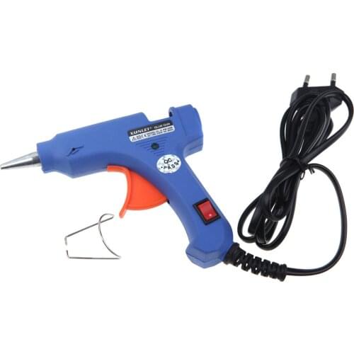 High Temperature Heater Melt Hot Glue Gun 1/10/ 50pcs Glue Sticks Graft Repair Tool Heat Gun for Metal/Wood Working