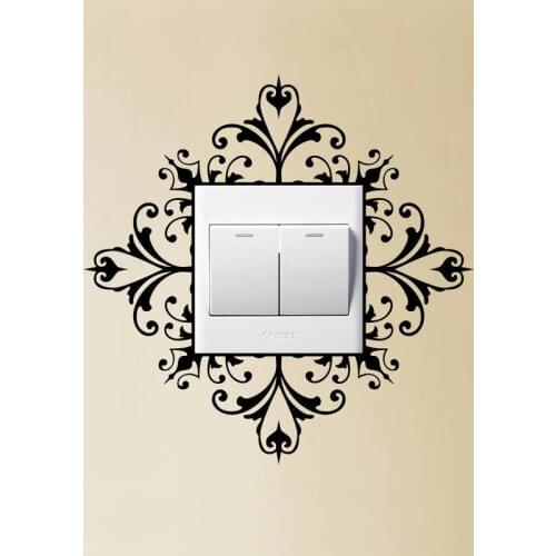 Light Switch Wall Art Decal Stickers Modern Home Decoration Accessories 4WS0132