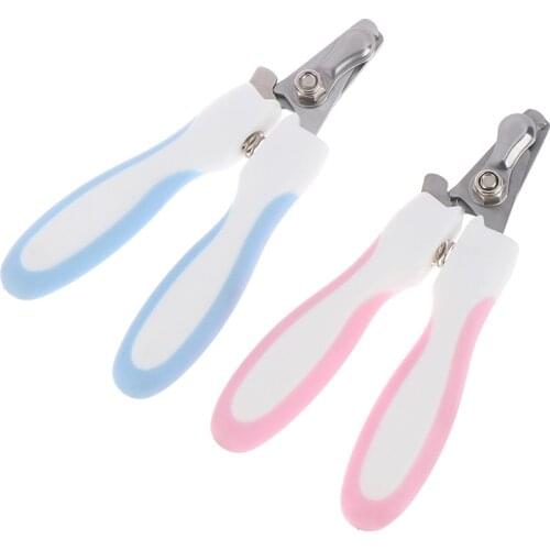 1PCS Pet Toe Care Stainless Steel Dogs Cats Claw Nail Clippers Cutter Trim Nails