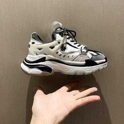 Women shoes chunky sneakers high quality fashion women shoes platform women white sneakers