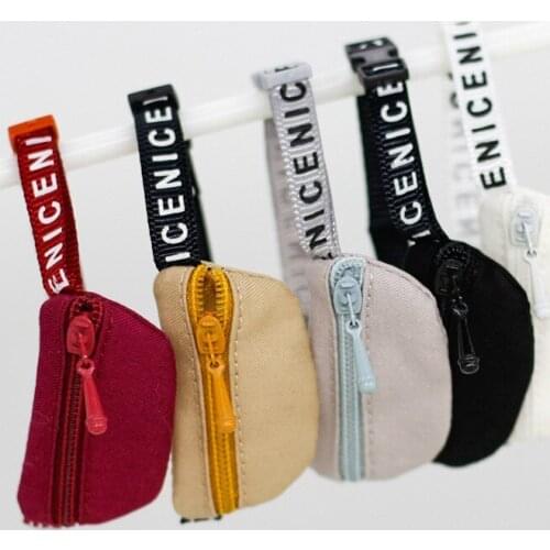 OB11 Doll Accessories are suitable for the1/12fashion new sports backpack satchel chest bag zipper clay accessory doll clothing